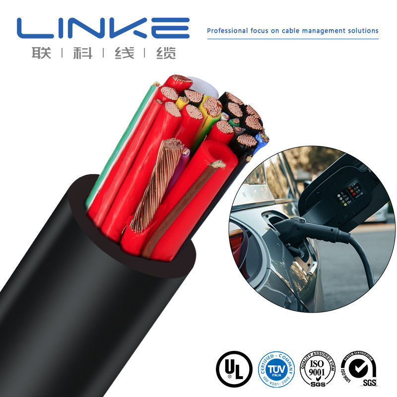 Πιστοποιημένο από την TUV H07bz5-F 3G1.5mm sup2 2X0.5mm sup2 καλώδιο φόρτισης ηλεκτρικών οχημάτων με κεντρικό χαλκό