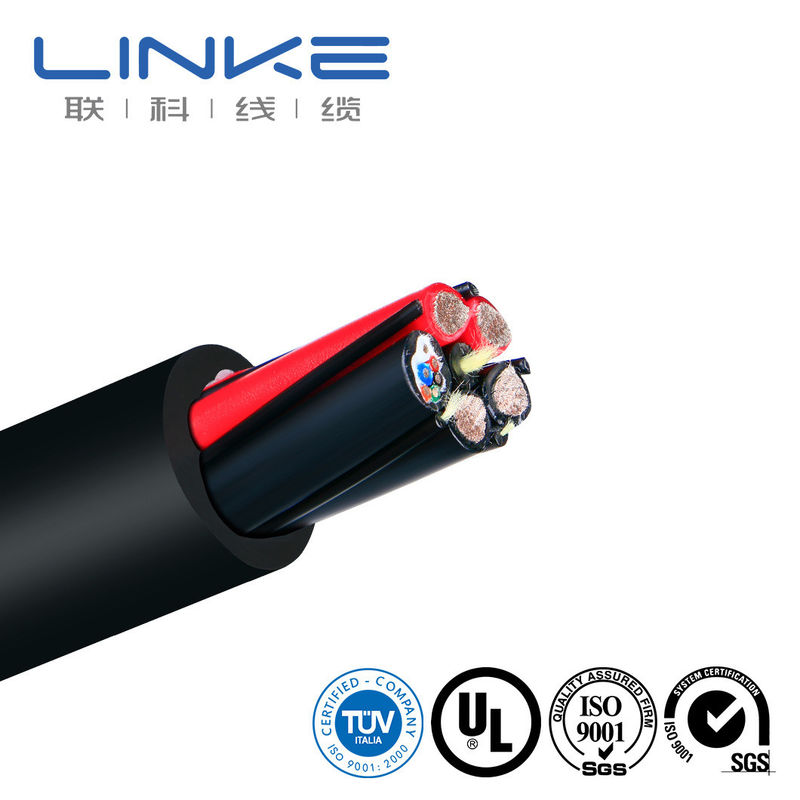 Πιστοποιημένο από την TUV H07bz5-F 3G1.5mm sup2 2X0.5mm sup2 καλώδιο φόρτισης ηλεκτρικών οχημάτων με κεντρικό χαλκό