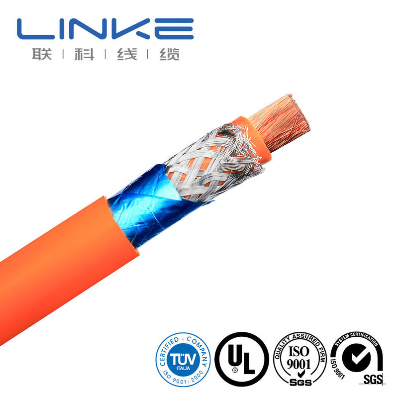 120mm2 Voltage EV Cable Wiring Harness με Silicone Shielded Cable και Μέγεθος Συσκευής