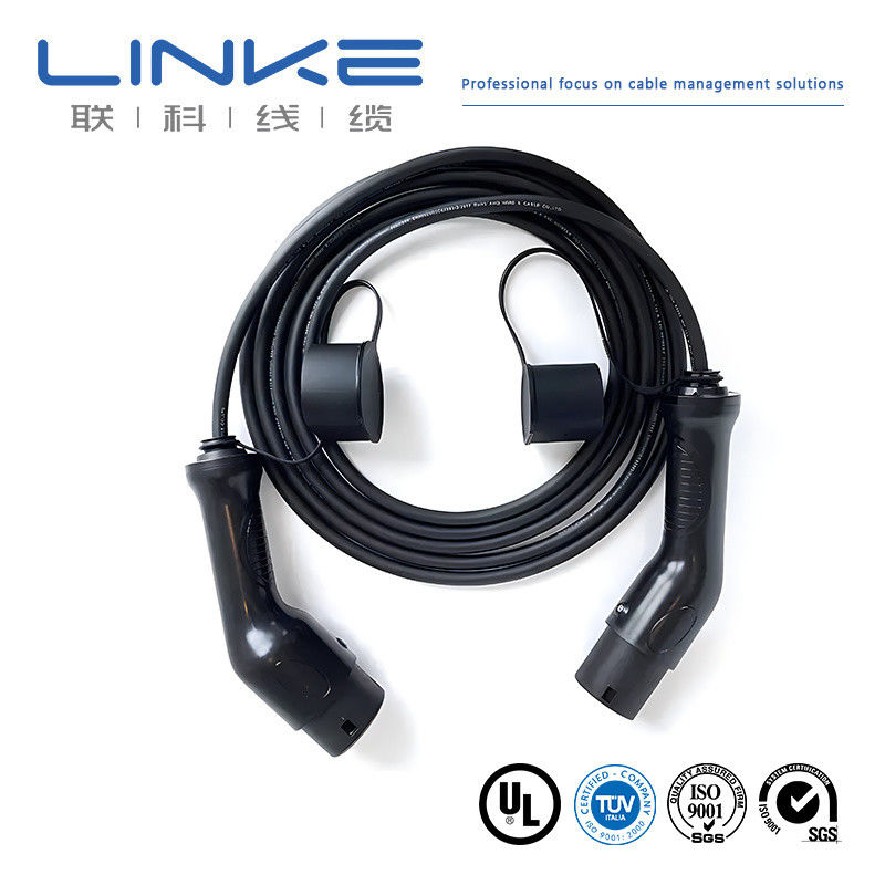 Διοδηγός γυμνό χαλκό UL 62 32A 5p 2c*10AWG 1c*10AWG 3c*18AWG LK-EV100 EV καλώδιο φόρτισης