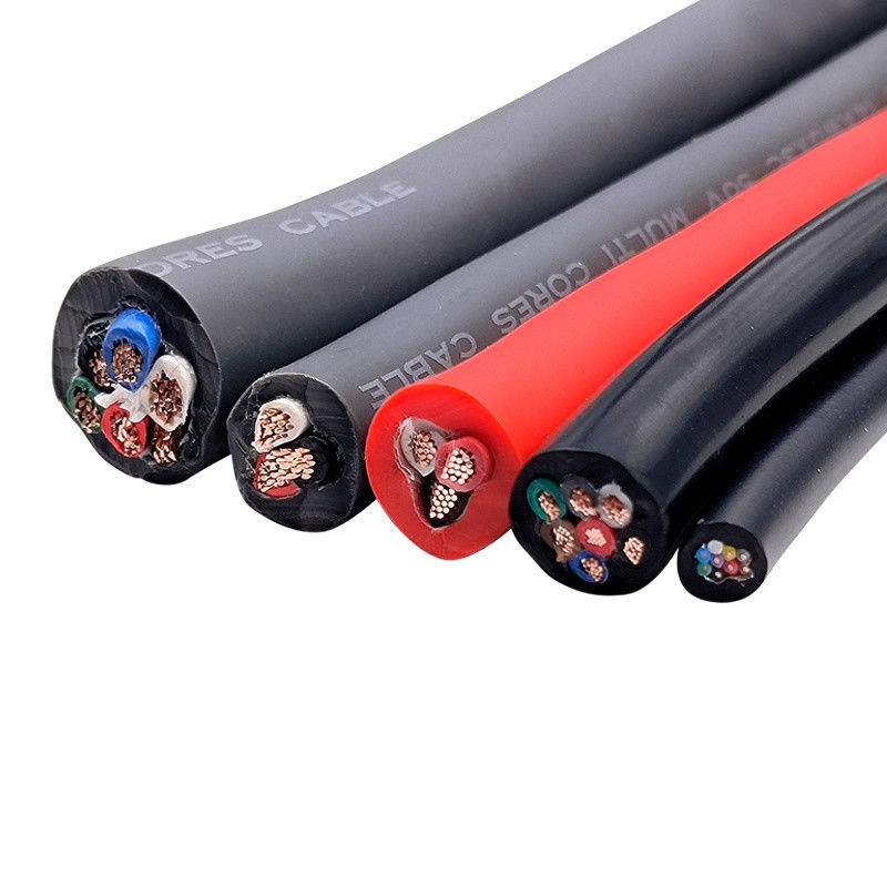 105 μοίρες AC 300/500V H05bz5-F / H07bz5-F Καλώδιο φορτιστή EV με κάλυμμα σε σιλικόνη και ονομαστικό ρεύμα 16A