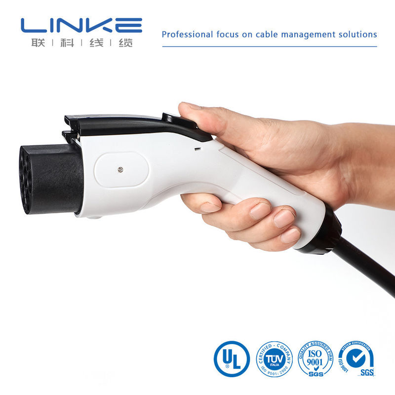 32A 7kw 16A καλώδιο φόρτισης ηλεκτρικού οχήματος Καλώδιο φόρτισης ηλεκτρικού οχήματος με κάλυμμα TPE και προσαρμόσιμο μήκος