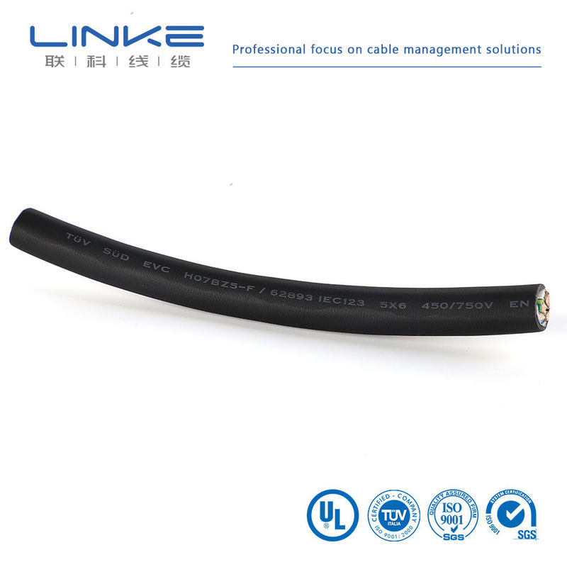 Προσαρμόσιμο καλώδιο φόρτισης EV με ονομαστική τάση 600V ~ 1000V για υπόγειες εφαρμογές