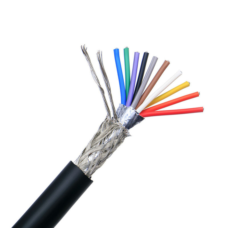 Круглый лифтовый трос с луженым медным проводником и изоляцией из ПВХ для различных лифтов