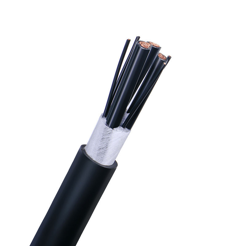 Μαύρο καλώδιο κοακσιαλής κάλυψης PVC σειρά RG6 / Rg58 / Rg11 / Rg59 για παρακολούθηση βίντεο