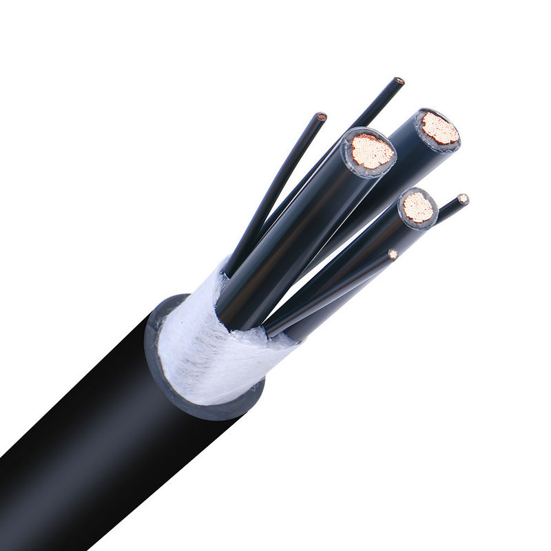 Μαύρο καλώδιο κοακσιαλής κάλυψης PVC σειρά RG6 / Rg58 / Rg11 / Rg59 για παρακολούθηση βίντεο