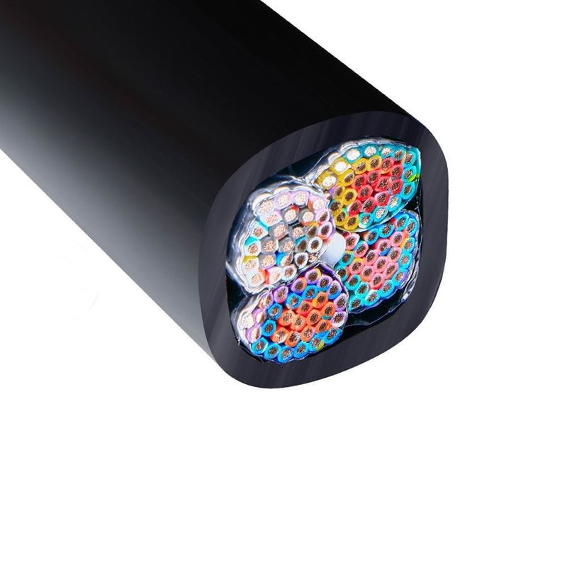 Ηλεκτρικό καλώδιο αυτοκινήτου από χαλκό με θερμοκρασία 300V 110core για εσωτερική και εξωτερική καλωδίωση οχημάτων UL2464