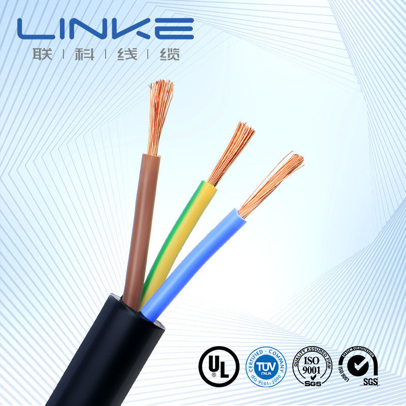 RS PRO 3 Core x 0,75sqmm ((Class 5 PCW), με μόνωση PVC, με κάλυψη PVC, 300/300V, H03VV-F.