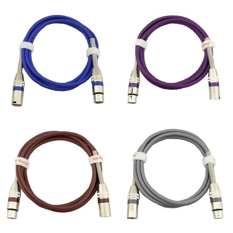 Καλώδιο XLR με προσαρμόσιμο μήκος, υψηλή ποιότητα ήχου και αγωγό από καθαρό χαλκό για επαγγελματικό ήχο