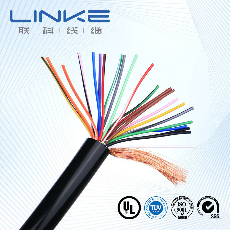 Καλώδιο ελέγχου μεταγωγού χαλκού με κάλυψη TPU για βιομηχανική μετάδοση ισχύος με ευρύ εύρος θερμοκρασιών