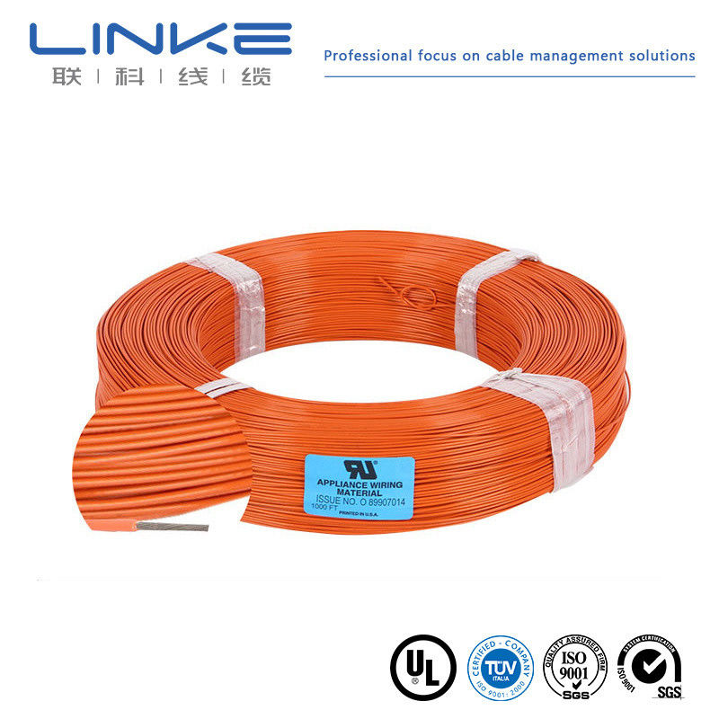 UL1723 FEP Μόνωση 10-30AWG Κουτίσματος Χαλκού Μονό πυρήνα καλώδιο χαμηλού καπνού μηδενικό καλώδιο χαλογόνου