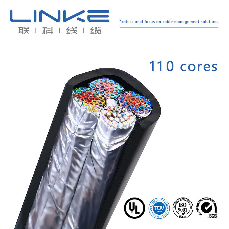 Απομονωμένο 300V 80deg C 22AWG 110 Cord Sr-PVC καλωδίου χαλκού