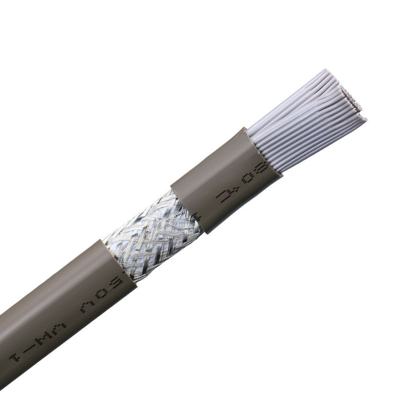 Υλικό κάλυψης PVC UL2464 Γκρίζο με κόκκινη άκρη 20 πιν επίπεδα καλώδια ομιλητών
