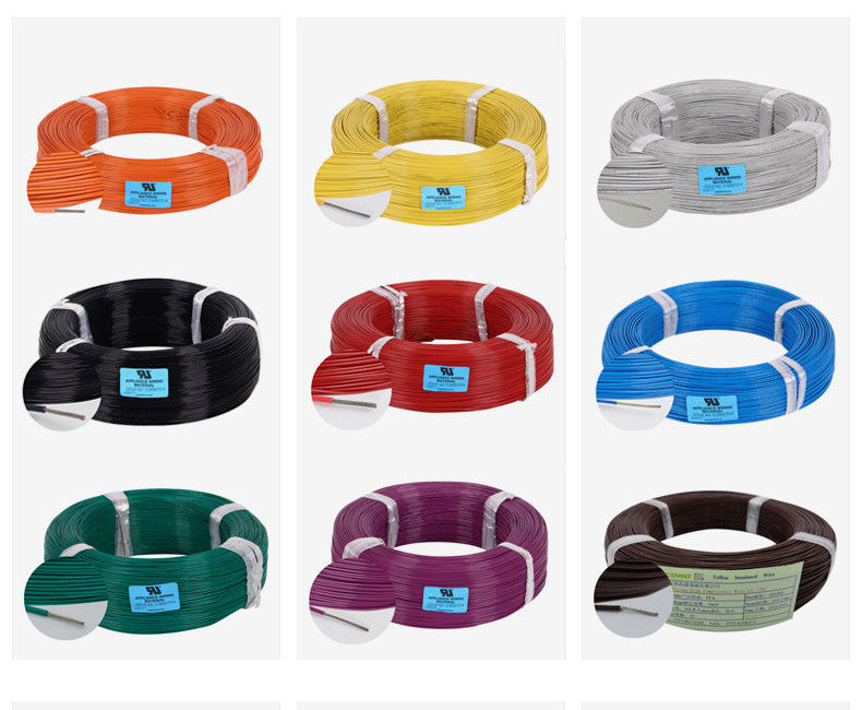 10-30AWG Κουτιά από χαλκό πυρήνα FEP μόνωση UL1330 ηλεκτρικό καλώδιο για εφαρμογές υψηλής θερμοκρασίας