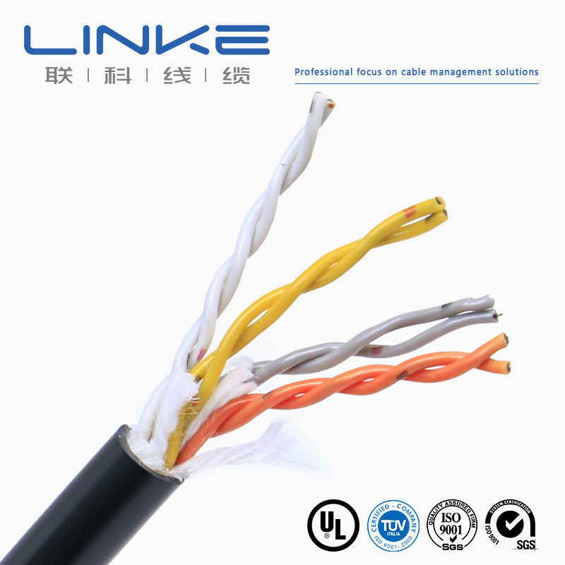 4p*22AWG PVC σκεπασμένο στρεβλωμένο ζευγάρι προστατευμένο καλώδιο servo με κονιοποιημένο χαλκό για υποβρύχια εφαρμογές
