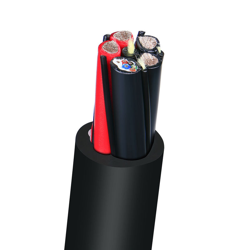 4p*22AWG PVC σκεπασμένο στρεβλωμένο ζευγάρι προστατευμένο καλώδιο servo με κονιοποιημένο χαλκό για υποβρύχια εφαρμογές