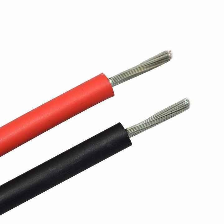 Προσαρμογή 2.5mm PV καλώδιο Ηλιακό πίνακα DC καλώδιο ισχύος με καλωδιακό χαλκό