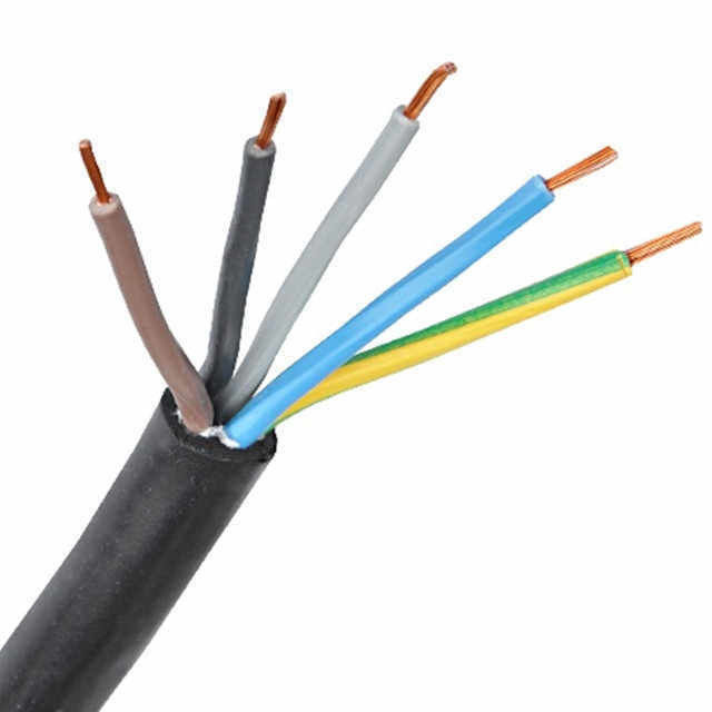 Ελαστικό καλώδιο από PVC με 4 πυρήνες 3*6+1*4 για οικιακό και βιομηχανικό ηλεκτρικό εξοπλισμό
