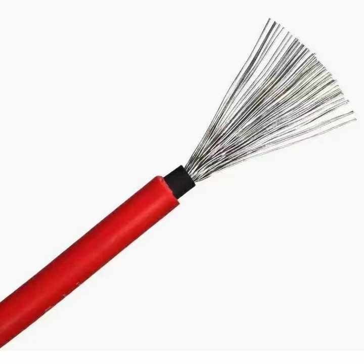 Καλώδιο PV Solar 1500V με επικασσιτερωμένο χαλκό και μόνωση XLPE για συνδέσεις ηλιακών πάνελ
