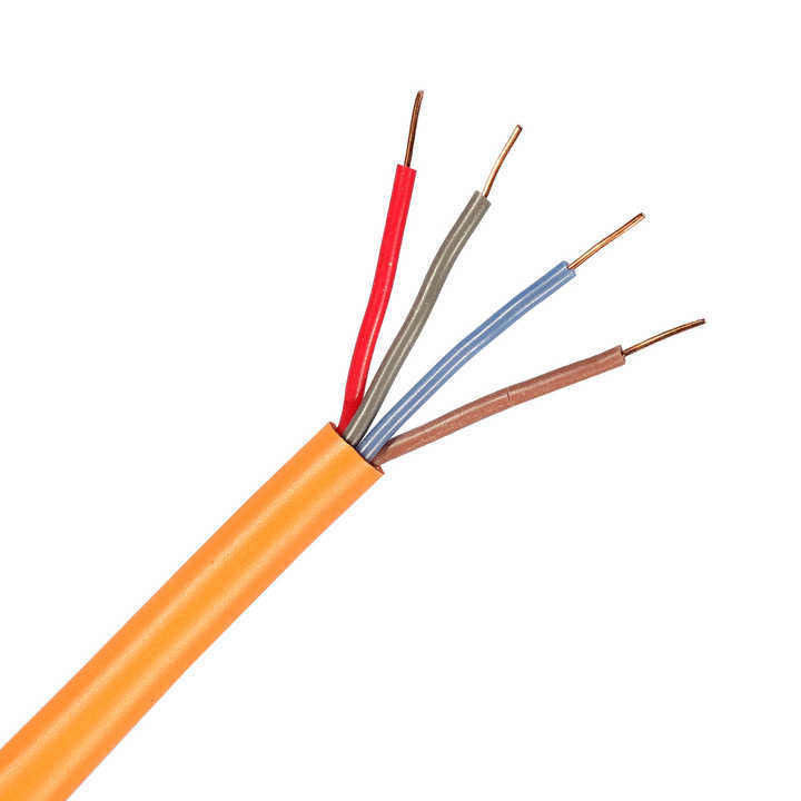 0.75mm2 Πολυπυρηνικό πλεγμένο καλώδιο ελέγχου χαλκού για επαγγελματικό έλεγχο σε βιομηχανικά περιβάλλοντα