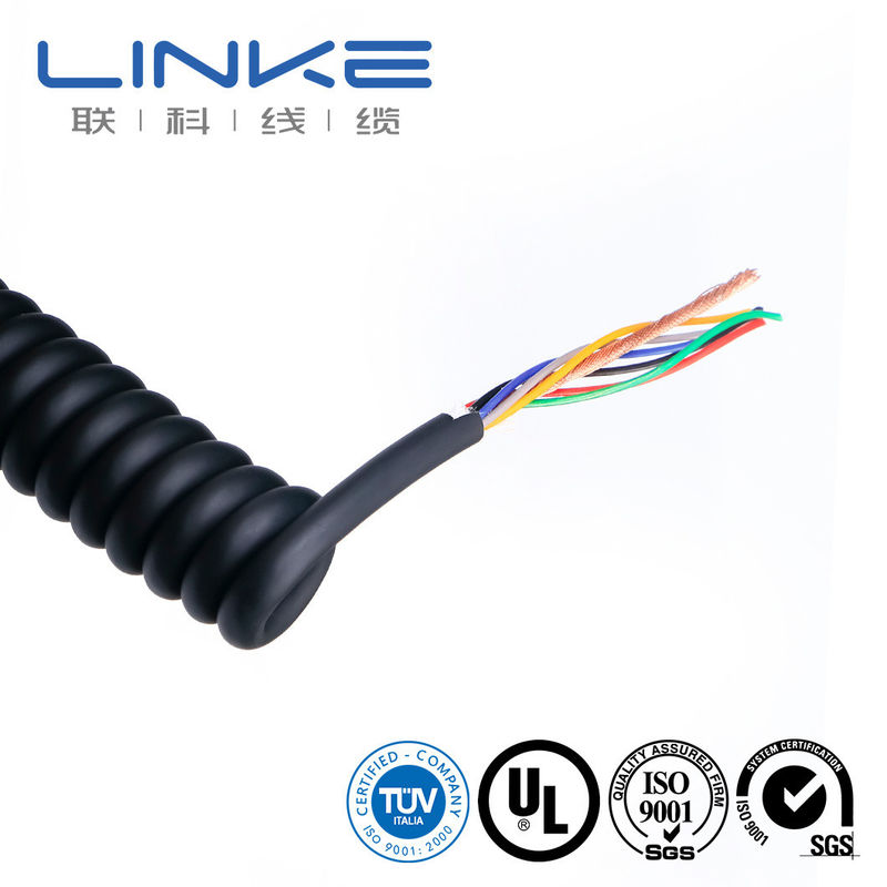 XLPE Jacket Overhead Spring Truck Trailer Power Cable για την καλωδίωση ιατρικού εξοπλισμού με βαρύ σύστημα πέδησης