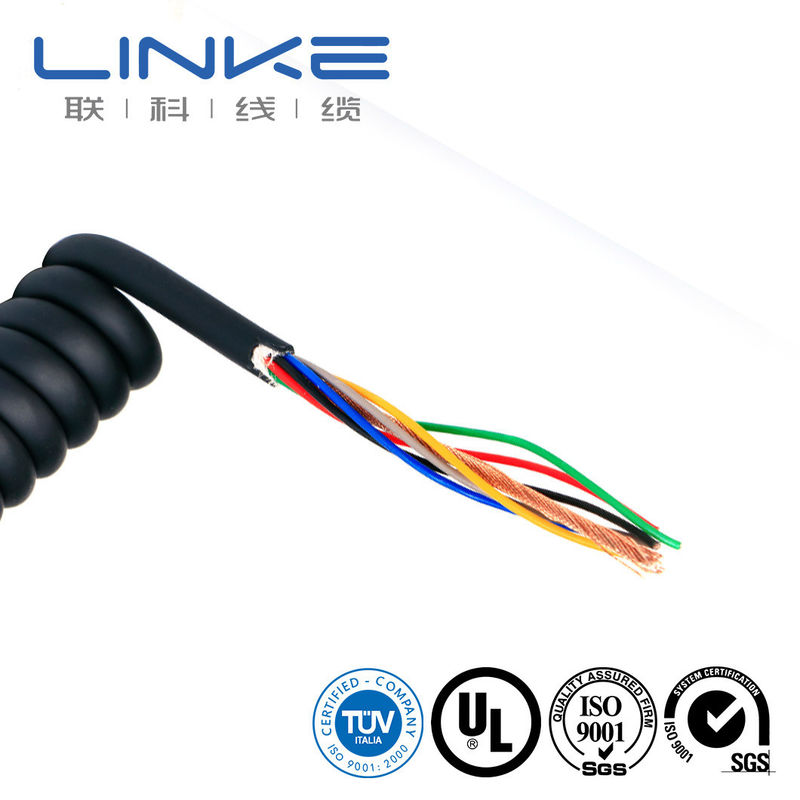 XLPE Jacket Overhead Spring Truck Trailer Power Cable για την καλωδίωση ιατρικού εξοπλισμού με βαρύ σύστημα πέδησης