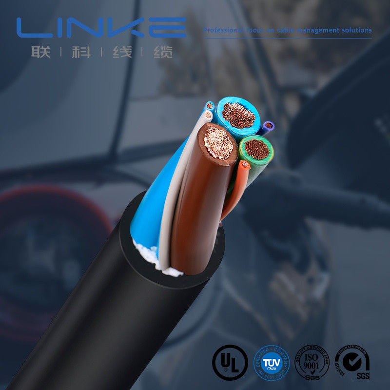 600V 16AMP Copper Core EV Charging Cable AC EV Wire για γρήγορη φόρτιση