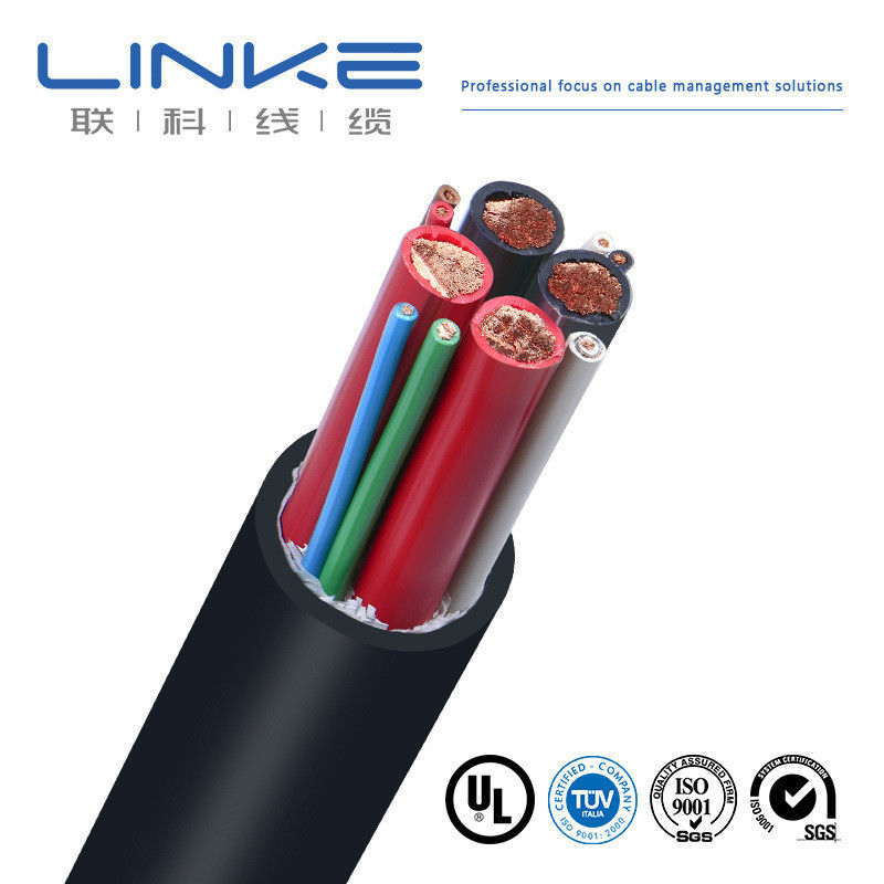 UL 600V 16AMP 3*14AWG+1*18AWG AC EV Wire EV καλώδιο φόρτισης με αγωγό χαλκού χωρίς οξυγόνο
