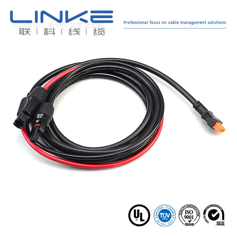 XLPE Solar Connector DC Φωτοβολταϊκό καλώδιο για μπαταρίες αποθήκευσης ενέργειας