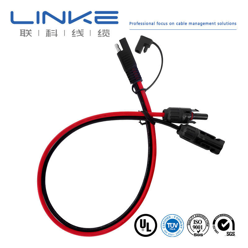 Καλώδιο ηλεκτρικής ενέργειας αποθήκευσης ηλιακής ενέργειας χαμηλής και μεσαίας τάσης για συνδετήρα φωτοβολταϊκών πάνελ