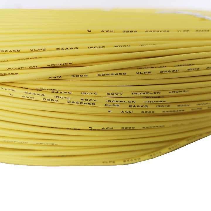 UL3289 24AWG Καλώδια ρεύματος Ηλεκτρικά καλώδια Προμήθειες Καλώδιο 2,5 mm Θέρμανση Χαλκός Καλώδιο αυτοκινήτων EV μπαταρία σχοινί