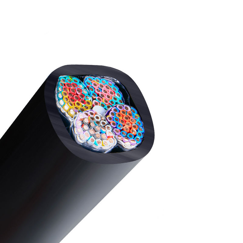 110πυρήνες 1.5mm Κέντρο χαλκού PVC Απομονωμένο Ευέλικτο καλώδιο Εξοπλισμός ελέγχου Σύρματα FEP απομονωμένο σύρμα