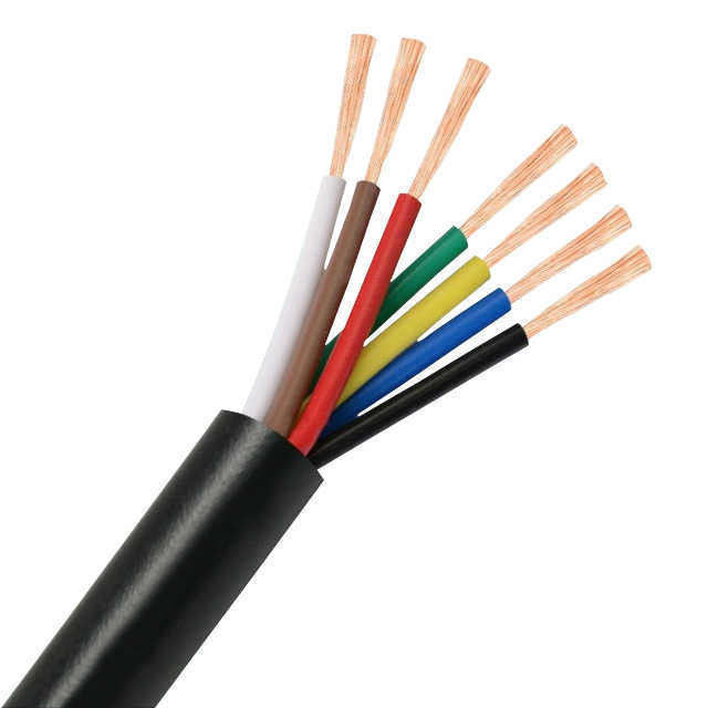 2.5mm Wire 3 Core PVC Copper Control Cable για βιομηχανικές και μηχανικές εφαρμογές