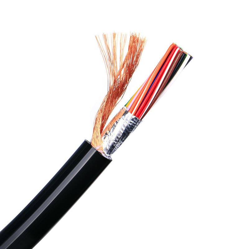 4 πυρήνες PVC μονωμένου λεωφορείου Profinet Twisted Pair Shielded Ethernet Cable για βιομηχανικό καλώδιο ηλεκτρικού καλωδίου