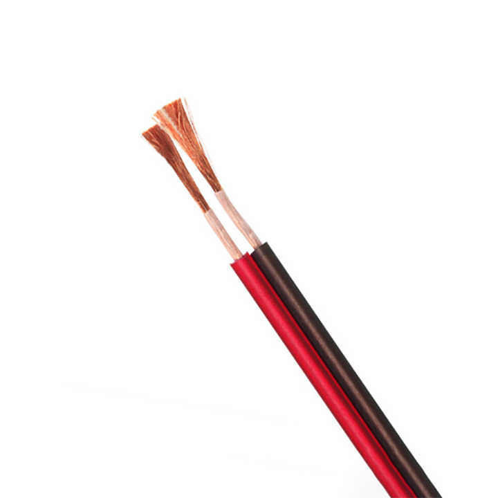 UL2468 PVC Μόνωση Χαλκός Ηλεκτροφωνικός Σύρμα 2 πυρήνες Ευέλικτο καλώδιο με ανθεκτικό υλικό