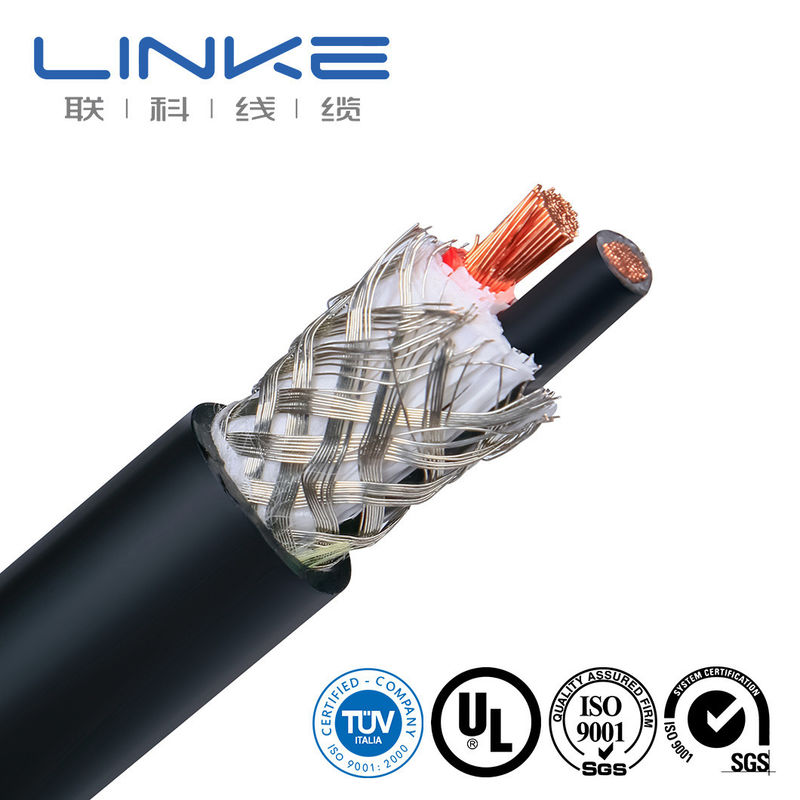 UL2661 PVC Jacketed Multicore Power Cable με προστατευμένο Al Foil πλεγμένο και μεταλλικό αγωγό