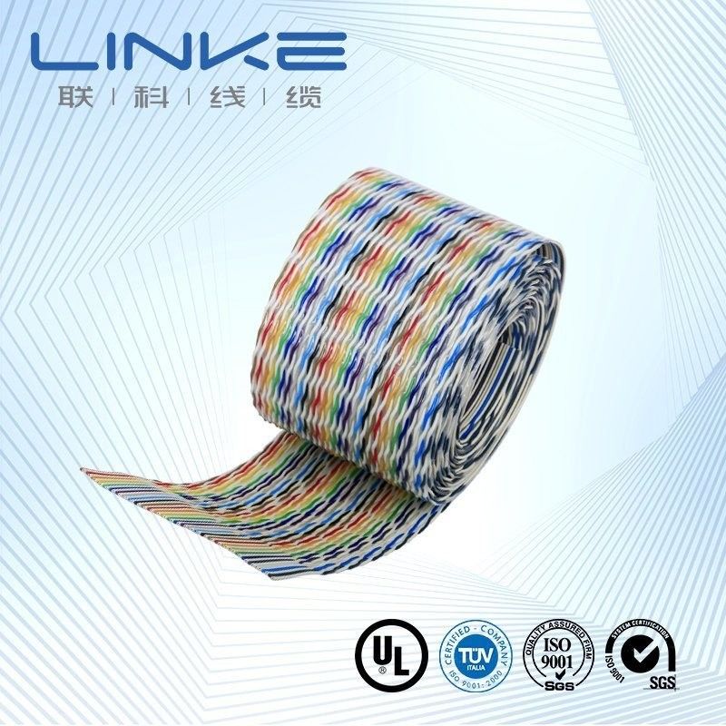 Προσαρμοσμένο Flat Wire IDC Connector Ribbon Cable Ευέλικτο και ανθεκτικό για βιομηχανικά
