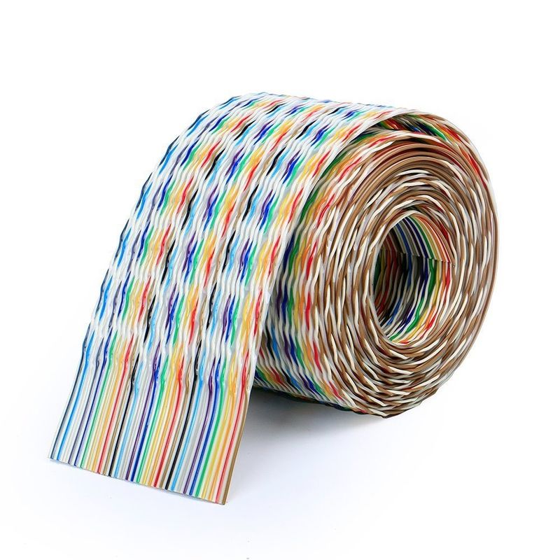 Προσαρμοσμένο Flat Wire IDC Connector Ribbon Cable Ευέλικτο και ανθεκτικό για βιομηχανικά