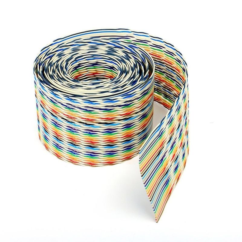 Προσαρμοσμένο Flat Wire IDC Connector Ribbon Cable Ευέλικτο και ανθεκτικό για βιομηχανικά