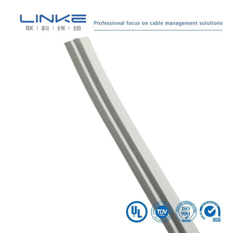 UL1185 επίπεδο σύρμα γκρι PVC παράλληλο καλώδιο με 10 πιν ευέλικτο επίπεδο σχήμα κορδέλας