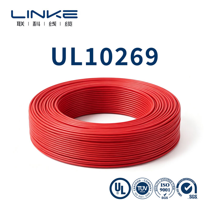 UL10269 Καλώδιο Σύνδεσης Υψηλής Τάσης 1000V 105°C Μονωμένο PVC με Αγωγό από Επικασσιτερωμένο Χαλκό για Ηλεκτρική Καλωδίωση Ρολό